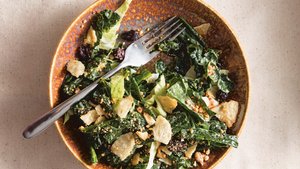 Maui Kale Salad With Sweet Onion Dressing