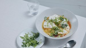 Microwaved Tofu With Butter and Soy Sauce