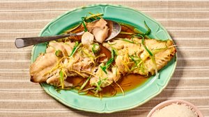 Microwave-Steamed Fish