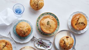 Mushroom-Thyme Pot Pies