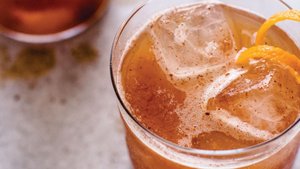 Newton's Law (Apple Butter and Bourbon Cocktail)