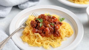 One-Pot Turkey Bolognese with “Spaghetti”