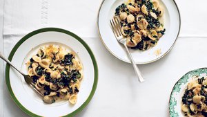 Orecchiette with Kale and Breadcrumbs