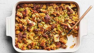 Our Favorite Stuffing With Cornbread and Sausage