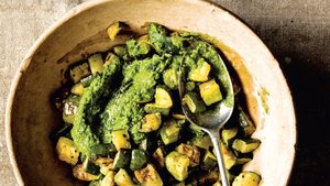 Oven-Roasted Zucchini