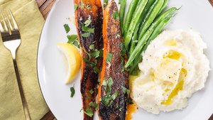 Pan-Seared Carrot Steaks