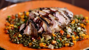 Pan-Seared Five-Spice Duck Breast with Balsamic Jus