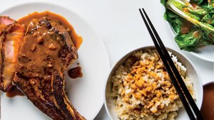Pan-Seared Pork Chops with DIY Hoisin Sauce