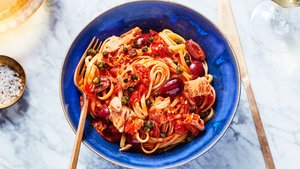 Pantry Pasta Puttanesca