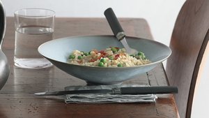 Pea and Bacon Risotto
