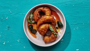 Picarones With Fig Chancaca Syrup