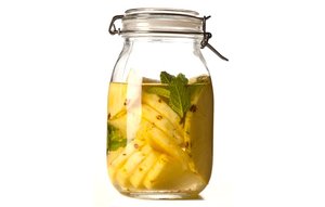Pineapple-Mint Vodka