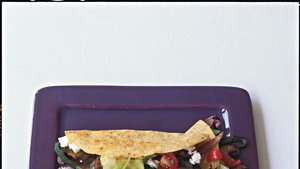 Poblano and Mushroom Tacos