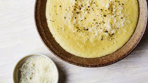 Polenta Cacio e Pepe