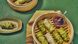 Pork and Shrimp Cabbage Rolls