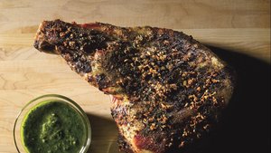 Pork Shoulder with Salsa Verde