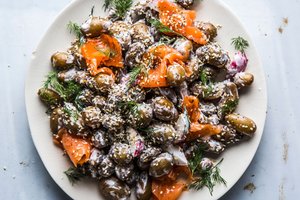 Potato Salad with Lox and Everything-Bagel Spice