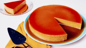 Pumpkin Flan de Queso