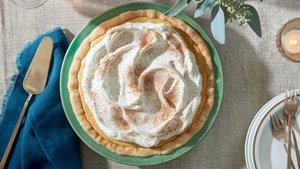 Pumpkin Icebox Pie With Snickerdoodle Crust