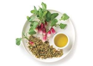 Radishes with Dukkah