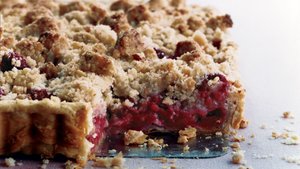 Raspberry Crumble Tart