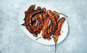 Red Curry–Marinated Japanese Eggplant