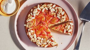 Rhubarb Cake