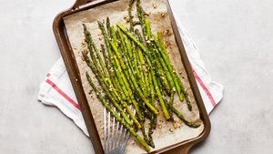 Roasted Asparagus With Garlic