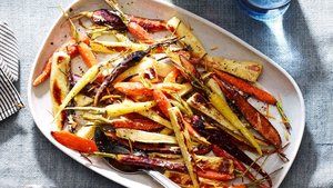 Roasted Carrots and Parsnips With Citrus Butter