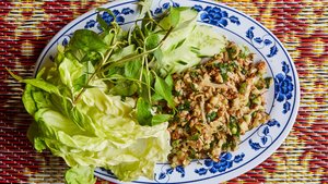 Roasted Cauliflower Larb