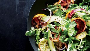 Roasted Citrus and Avocado Salad