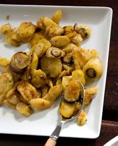 Roasted Parsnips with Parsley