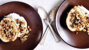 Roasted Pear Crumble