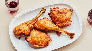 Roasted Turkey Legs With Ghee