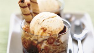 Root Beer Granita Float