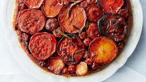 Root Vegetable Tarte Tatin