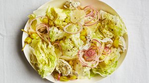 Salad with Italian Dressing