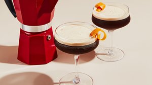 Salted Amaro Espresso Martini