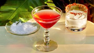 Salted Strawberry Daiquiri