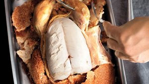 Salt-Roasted Chicken