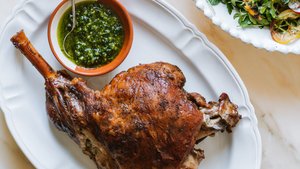 Seven-Hour Leg of Lamb