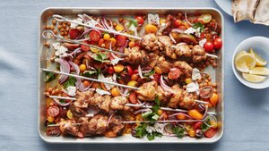 Sheet-Pan Chicken Souvlaki