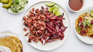 Short Rib Tacos With Cilantro-Lime Slaw