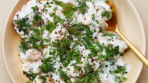 Shrimp Salad With Yogurt