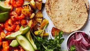 Shrimp Tacos with Pineapple