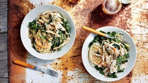Sichuan-Style Chicken with Rice Noodles