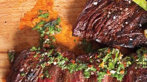 Skirt Steak with Chimichurri Sauce