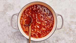 Smoked Paprika and Sun-Dried Tomato Potlikker