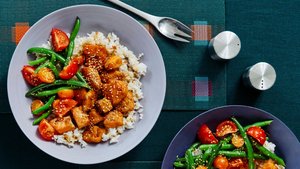 Soy-Glazed Salmon Bowls