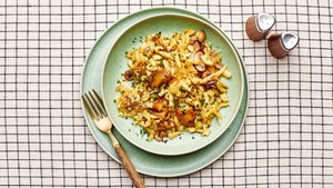 Spaetzle With Mushrooms and Herbs